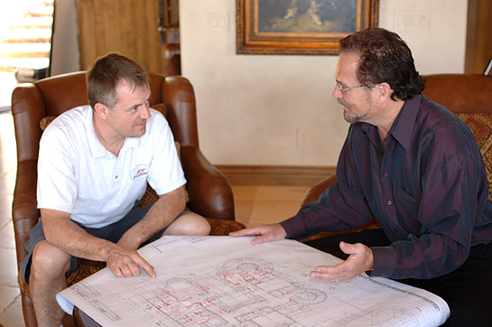 meeting with client photo